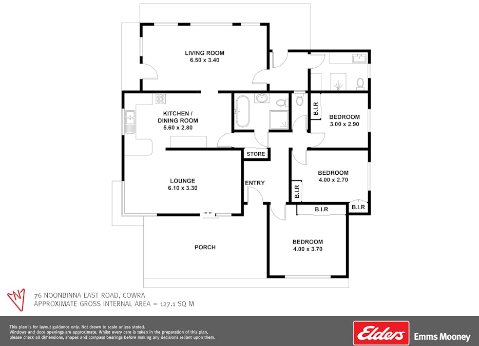 'Monterey Park' 76 Noonbinna East Road, Cowra, NSW, 2794 - Floorplan 1