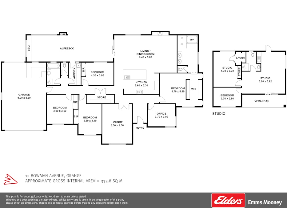 12 Bowman Avenue, Orange, NSW, 2800 - Floorplan 1