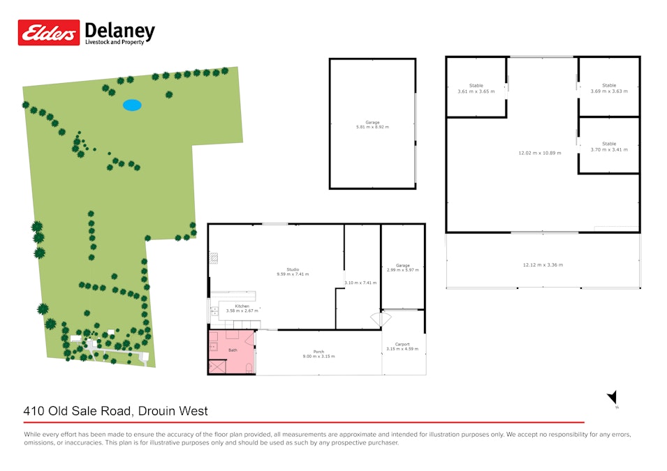 410 Old Sale Road, Drouin West, VIC, 3818 - Floorplan 1