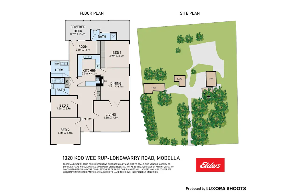 1020 Koo wee Rup-Longwarry Rd, Modella, VIC, 3816 - Floorplan 1