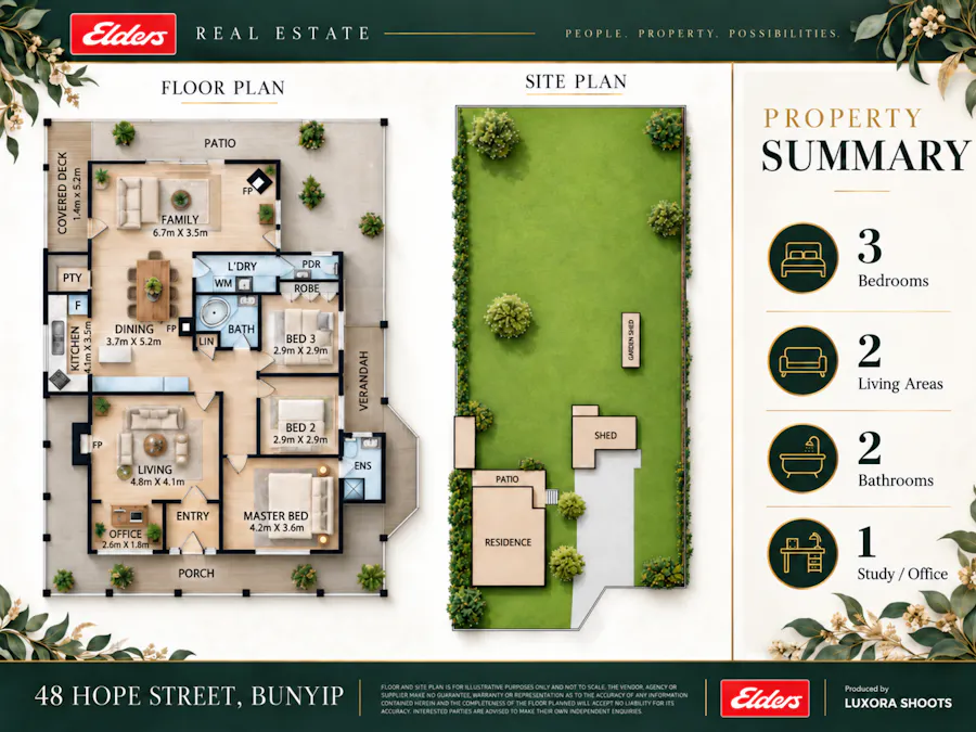 48 Hope Street, Bunyip, VIC, 3815 - Floorplan 1