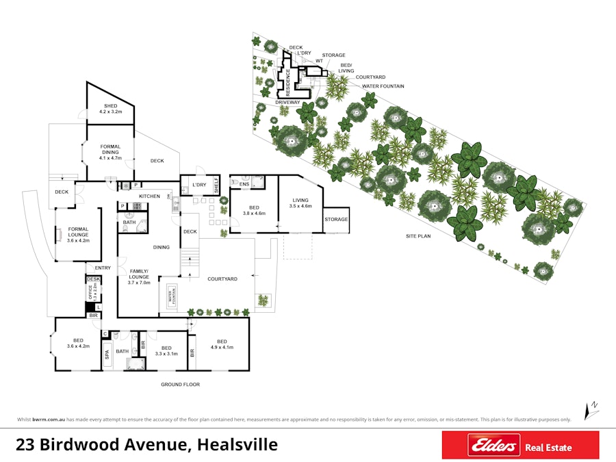 23 Birdwood Ave, Healesville, VIC, 3777 - Floorplan 1