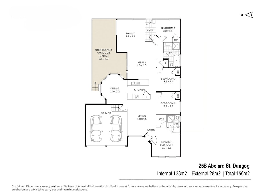 25B Abelard Street, Dungog, NSW, 2420 - Floorplan 1