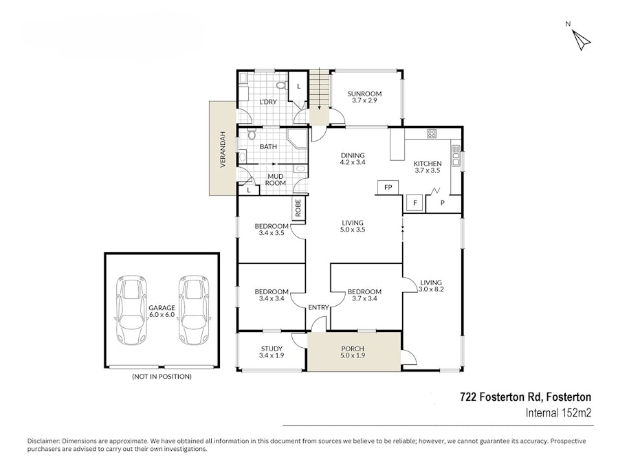 722 Fosterton Road, Fosterton Via, Dungog, NSW, 2420 - Floorplan 1