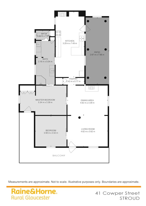 41 Cowper Street, Stroud, NSW, 2425 - Floorplan 1