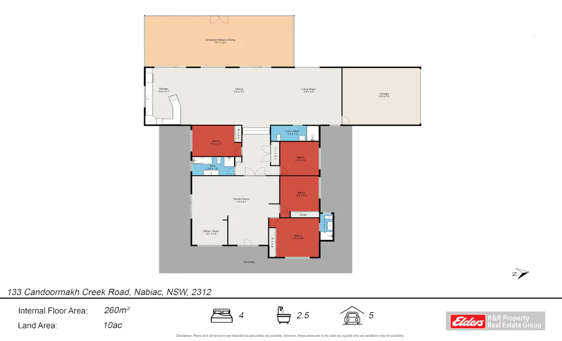 133 Candoormakh Creek Road, Nabiac, NSW, 2312 - Floorplan 1