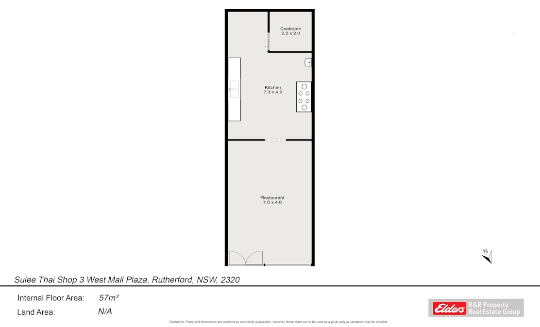 3/7-13 West Mall Plaza, Rutherford, NSW, 2320 - Floorplan 1