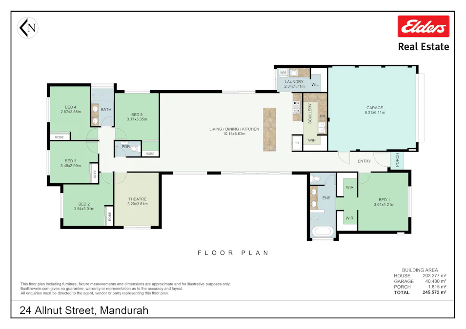 24 Allnutt Street, Mandurah, WA, 6210 - Floorplan 1