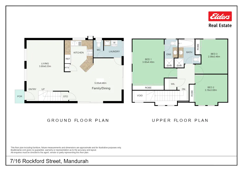 7/16 Rockford Street, Mandurah, WA, 6210 - Floorplan 1