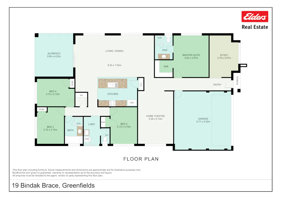 19 Bindak Brace, Greenfields, WA, 6210 - Floorplan 1