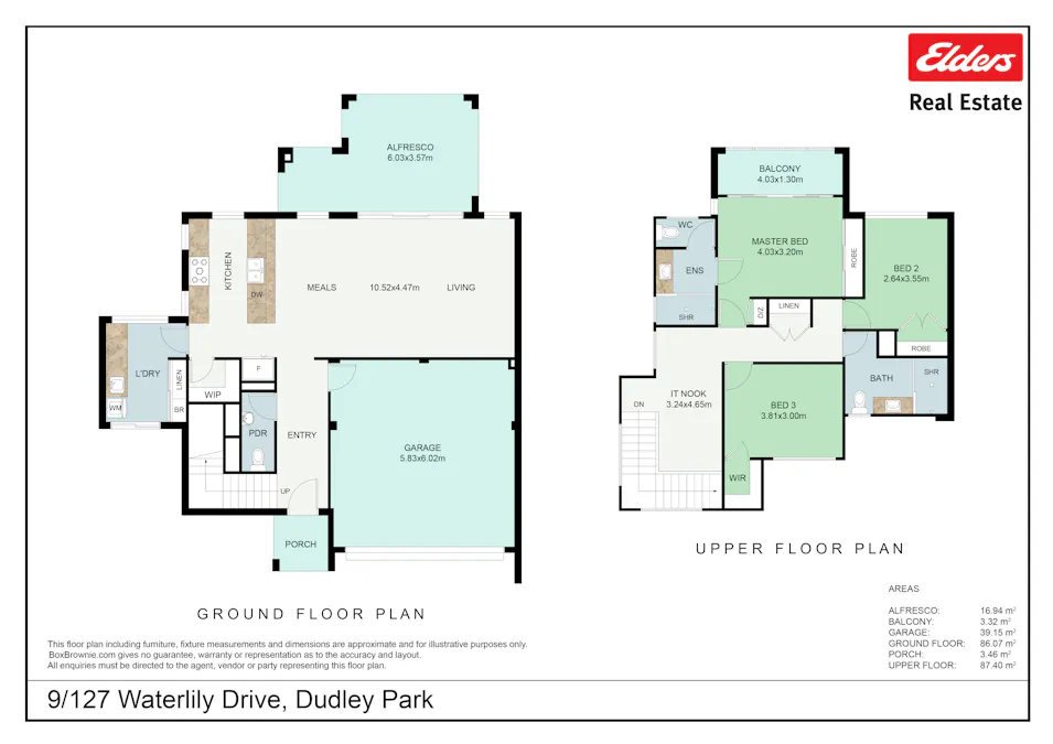 9/127 Waterlily Drive, Dudley Park, WA, 6210 - Floorplan 1